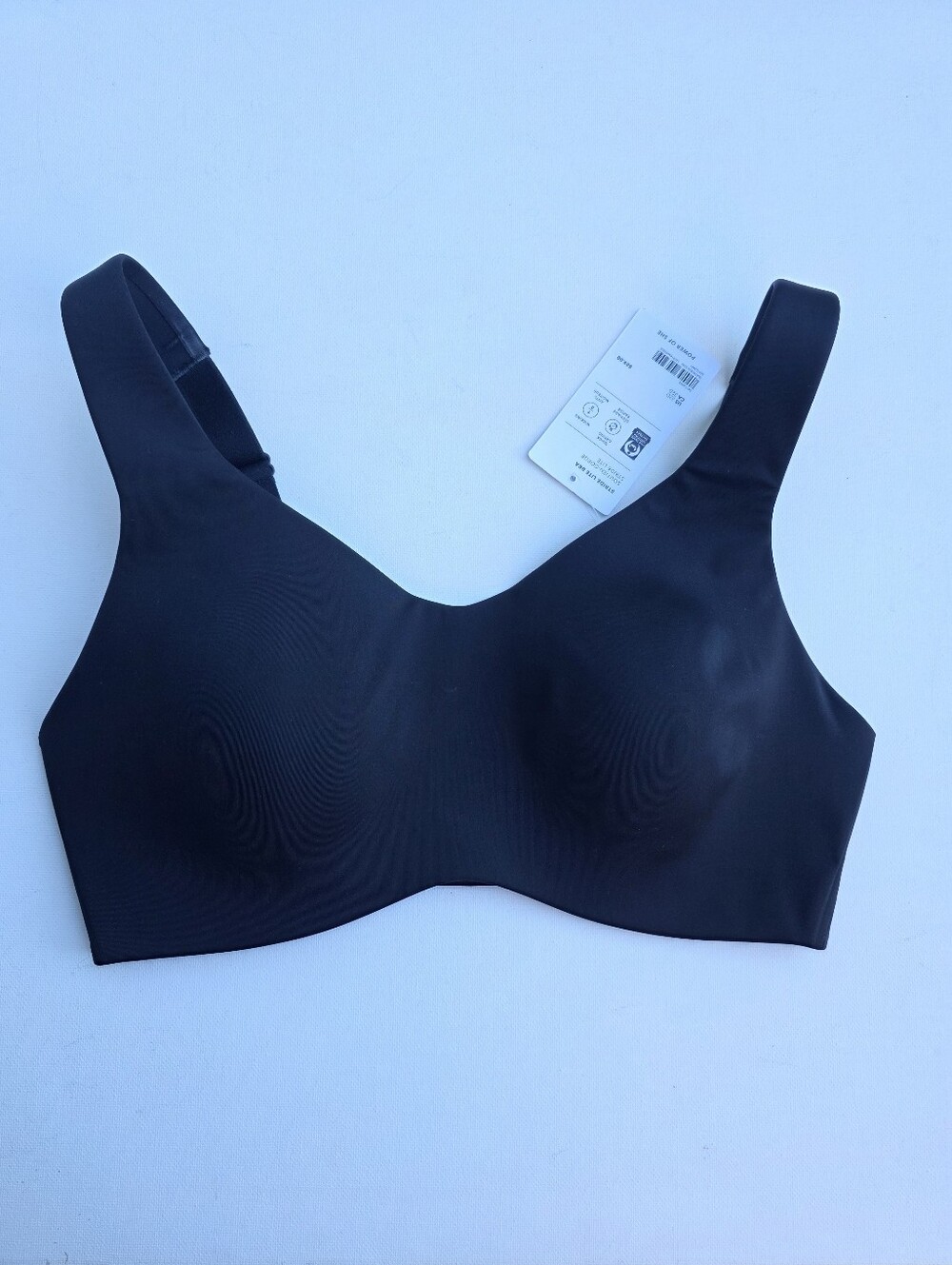 NWT Athleta Black Wireless Sports Bra 32D